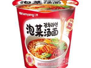 🌶🥬 Kimchi Noodle Soup – Authentic Spicy Korean Instant Ramen