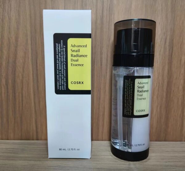 f7b1cfe5-f3e6-4452-8947-bc289e7a51c9 πβ¨ COSRX Advanced Snail Radiance Dual Essence β Brightening & Hydrating Skincare