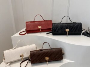 2025 Luxury Lady's Shoulder Bags New Fashionable Woven PU Leather Handbags Closure for Winter and Summer 2025 Luxury Lady's Shoulder Bags New Fashionable Woven PU Leather Handbags Closure for Winter and Summer