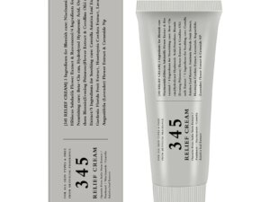 345 Relief Cream Daily Face Moisturizer Blemish Relief Care Soothing Recovery & Moisture Korean Vegan Skin Care