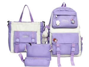 4 Pcs/set School Bag for Kids Backpack Girls School Bag Set Kids Bagpack Children School Backpack Rucksack Backpack Bag Blank 4 Pcs/set School Bag for Kids Backpack Girls School Bag Set Kids Bagpack Children School Backpack Rucksack Backpack Bag Blank