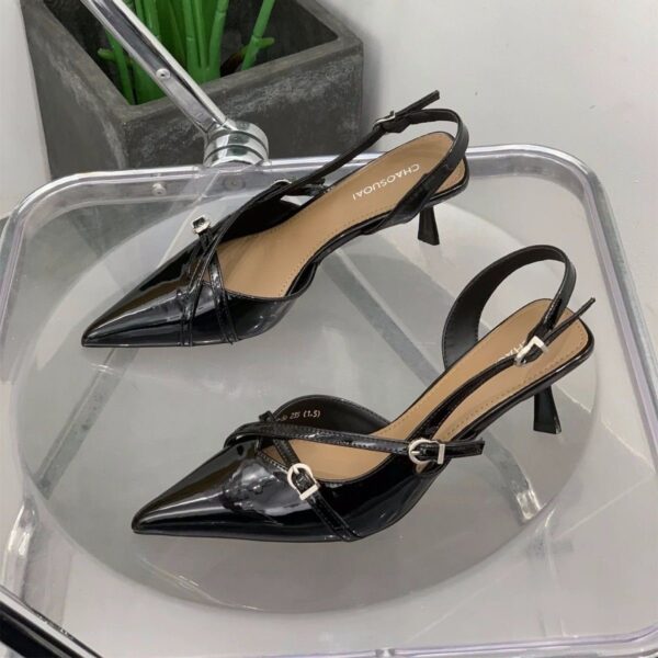 IMG_4505 Elegant Patent Slingback -Double-Strap Edition