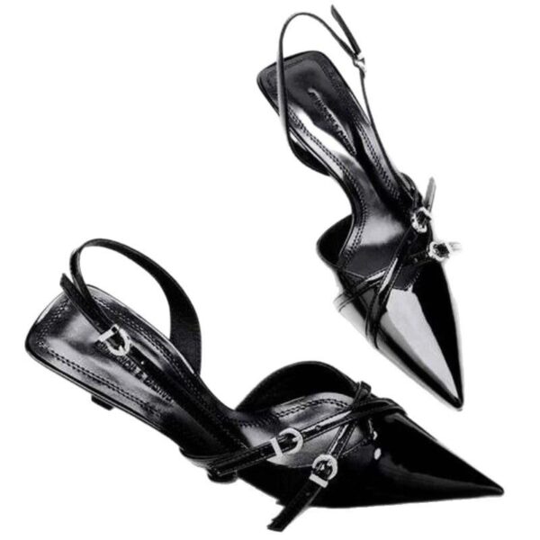 IMG_4506 Elegant Patent Slingback -Double-Strap Edition