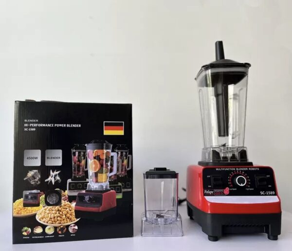 IMG_4630 Silver Crest High-Performance Blender (2L Heavy-Duty)