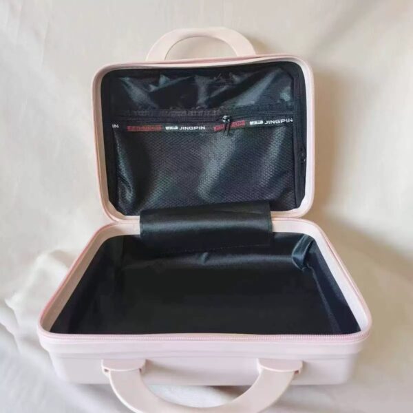 IMG_4638 Portable Mini Travel Makeup Case (Hard Shell Ribbed Design)