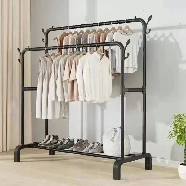 IMG_4727 ποΈ Double-Layer Heavy-Duty Clothing Rack (150cm x 149cm)