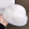 Faux Fur Fluffy Bucket Hat