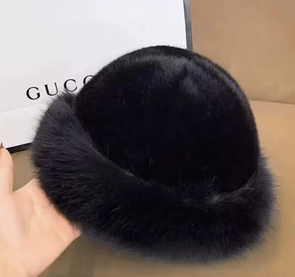 Faux Fur Fluffy Bucket Hat