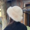 Faux Fur Fluffy Bucket Hat
