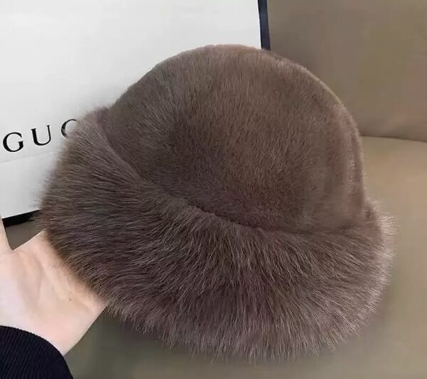 Faux Fur Fluffy Bucket Hat