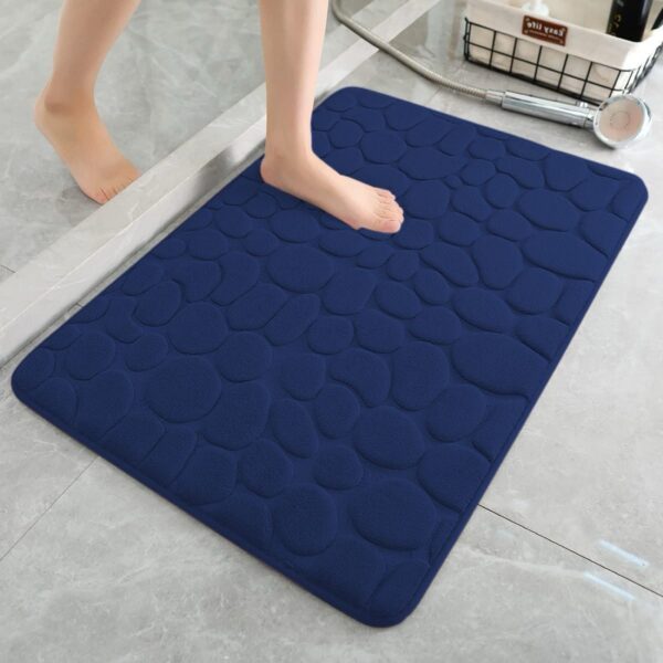 3D Pebble Memory Foam Bath Mat