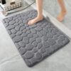 3D Pebble Memory Foam Bath Mat