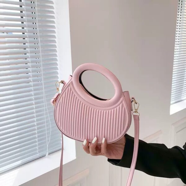 IMG_4914 High-End Striped Dopamine Saddle Bag