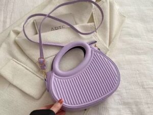 IMG_4915 High-End Striped Dopamine Saddle Bag