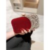 Evening Handbag Oval Bag Shiny Rhinestone Dress Bag Evening Handbag Oval Bag Shiny Rhinestone Dress Bag