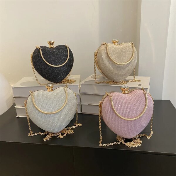 Factory Wholesale Handbags 2025 Light Lady Love Chain Bags Lady Design Purses for Women Factory Wholesale Handbags 2025 Light Lady Love Chain Bags Lady Design Purses for Women