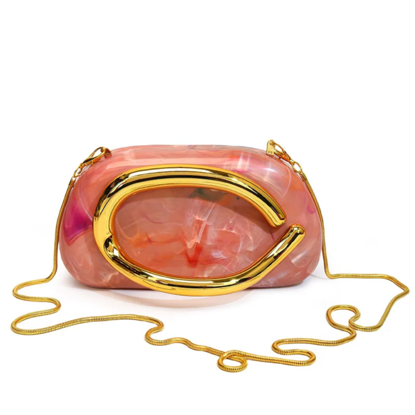 Fashionable Cross-Border Acrylic Box Bag with Hand-Held Niche Evening Mini Crossbody Bag for Parties Fashionable Cross-Border Acrylic Box Bag with Hand-Held Niche Evening Mini Crossbody Bag for Parties