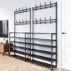 Good Quality Popular Shoe Rack With Hanging Coat Rack Accept Wholesale Cheapest Price Shoe Rack Supplying From Original Factory Good Quality Popular Shoe Rack With Hanging Coat Rack Accept Wholesale Cheapest Price Shoe Rack Supplying From Original Factory