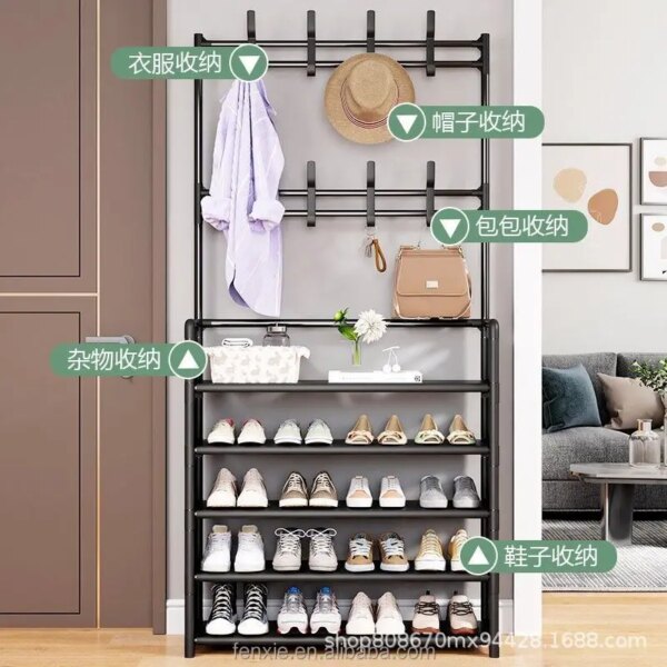 Good Quality Popular Shoe Rack With Hanging Coat Rack Accept Wholesale Cheapest Price Shoe Rack Supplying From Original Factory Good Quality Popular Shoe Rack With Hanging Coat Rack Accept Wholesale Cheapest Price Shoe Rack Supplying From Original Factory