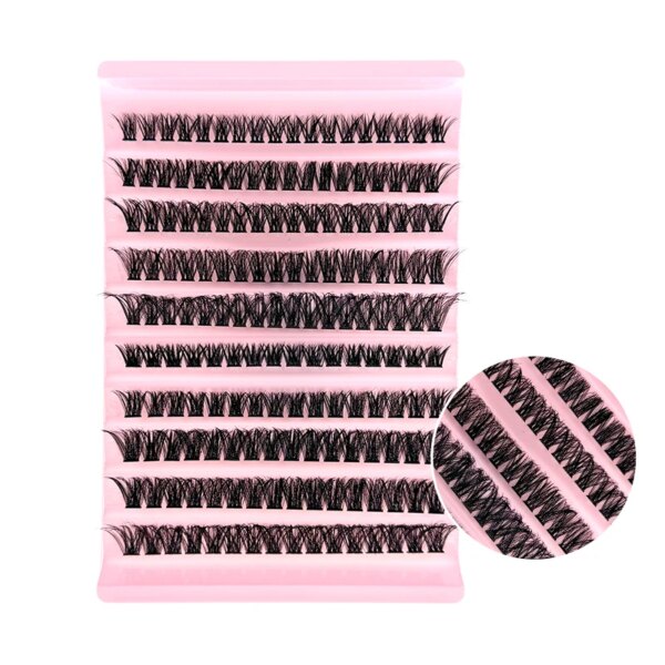 K027 DIY Handmade False Eyelashes 100P Long Natural 20D Volume Damage Package Compensation Foreign Trade DIY Lashes Wholesale K027 DIY Handmade False Eyelashes 100P Long Natural 20D Volume Damage Package Compensation Foreign Trade DIY Lashes Wholesale