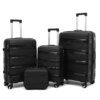 Manufacturer Wholesale Men's Travel Luggage Set 13/20/24/28 Inch Export Suitcase With Password Box and Pull Rod PP Material Manufacturer Wholesale Men's Travel Luggage Set 13/20/24/28 Inch Export Suitcase With Password Box and Pull Rod PP Material