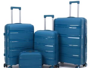 Manufacturer Wholesale Men's Travel Luggage Set 13/20/24/28 Inch Export Suitcase With Password Box and Pull Rod PP Material Manufacturer Wholesale Men's Travel Luggage Set 13/20/24/28 Inch Export Suitcase With Password Box and Pull Rod PP Material