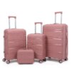 Manufacturer Wholesale Men's Travel Luggage Set 13/20/24/28 Inch Export Suitcase With Password Box and Pull Rod PP Material Manufacturer Wholesale Men's Travel Luggage Set 13/20/24/28 Inch Export Suitcase With Password Box and Pull Rod PP Material