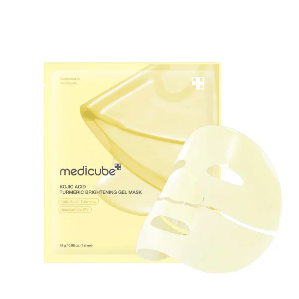 Medicube Kojic Acid Turmeric Brightening Gel Mask(A Pack)