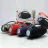 Mini Boombox3 LED Handle Portable Bluetooth Wireless Speakers Waterproof PC Column Outdoor Music Player Gift Boombox With RGB