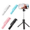 Mini Flexible Extendable Rotating Phone Stand and Selfie Stick with Remote for Mobile Vlogging Live Video and Photo Shooting Mini Flexible Extendable Rotating Phone Stand and Selfie Stick with Remote for Mobile Vlogging Live Video and Photo Shooting