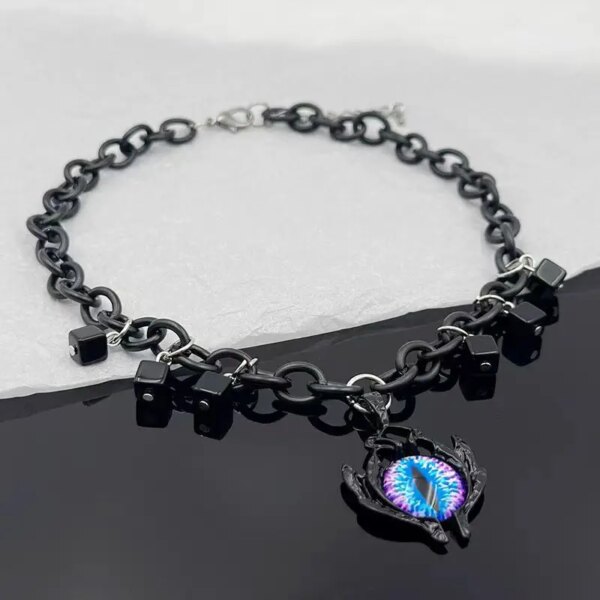 New Cuban Chain Star Moon Pendant Necklace for Men and Ladies Punk Chains Choker Necklaces Gifts New Cuban Chain Star Moon Pendant Necklace for Men and Ladies Punk Chains Choker Necklaces Gifts