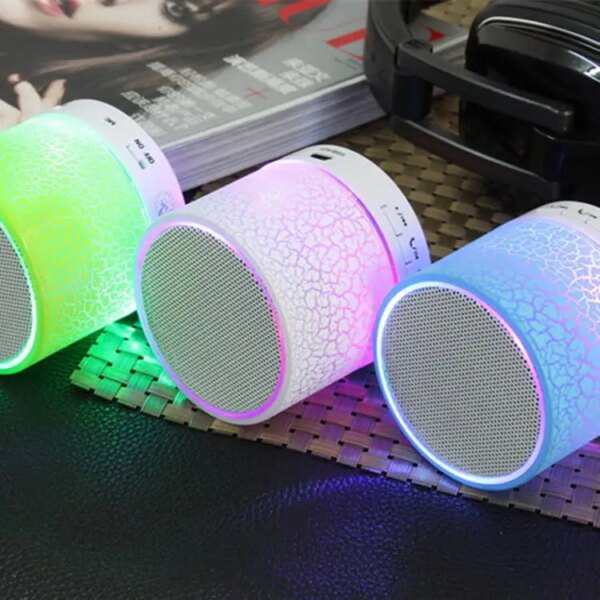 New Mini A9 Wireless Speaker with RGB Led Light Wireless Subwoofer Portable Outdoor Speaker TF Card AUX USB Speaker for Gift New Mini A9 Wireless Speaker with RGB Led Light Wireless Subwoofer Portable Outdoor Speaker TF Card AUX USB Speaker for Gift