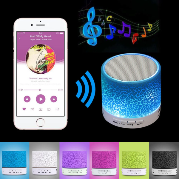 New Mini A9 Wireless Speaker with RGB Led Light Wireless Subwoofer Portable Outdoor Speaker TF Card AUX USB Speaker for Gift New Mini A9 Wireless Speaker with RGB Led Light Wireless Subwoofer Portable Outdoor Speaker TF Card AUX USB Speaker for Gift