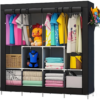 NIHAO China Cheap Canvas Fabric Folding Portable Wardrobe Closet NIHAO China Cheap Canvas Fabric Folding Portable Wardrobe Closet