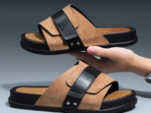 Outdoor Footwear Casual Thick Sole Sandals Men Large Size Flat Shoes Moccasin Flip-flop slippers Birkenstocks Outdoor Footwear Casual Thick Sole Sandals Men Large Size Flat Shoes Moccasin Flip-flop slippers Birkenstocks