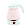 Portable Double-Layer Automatic Power-Off Mini Folding Silicone 0.6L Thermal Insulated Electric Kettle USB Available Household