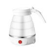 Portable Double-Layer Automatic Power-Off Mini Folding Silicone 0.6L Thermal Insulated Electric Kettle USB Available Household