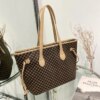 Simple Fashion Retro Letter Printing Shoulder Bag for Women Women's Business Travel Handbag Large Capacity Tote Bag