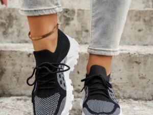 Spring Custom Women's Sneakers Breathable Multifunctional Walking Running Shoes Bulk Order Lightweight Platform Sneakers