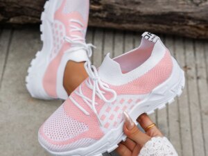 Spring Custom Women's Sneakers Breathable Multifunctional Walking Running Shoes Bulk Order Lightweight Platform Sneakers Spring Custom Women's Sneakers Breathable Multifunctional Walking Running Shoes Bulk Order Lightweight Platform Sneakers