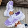 Spring Custom Women's Sneakers Breathable Multifunctional Walking Running Shoes Bulk Order Lightweight Platform Sneakers Spring Custom Women's Sneakers Breathable Multifunctional Walking Running Shoes Bulk Order Lightweight Platform Sneakers