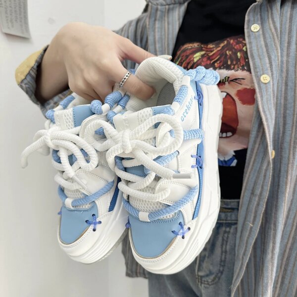 The New Couple's High-rise and Versatile National Fashion Bread Shoes Are Niche Fashion Unisex Board Shoes The New Couple's High-rise and Versatile National Fashion Bread Shoes Are Niche Fashion Unisex Board Shoes