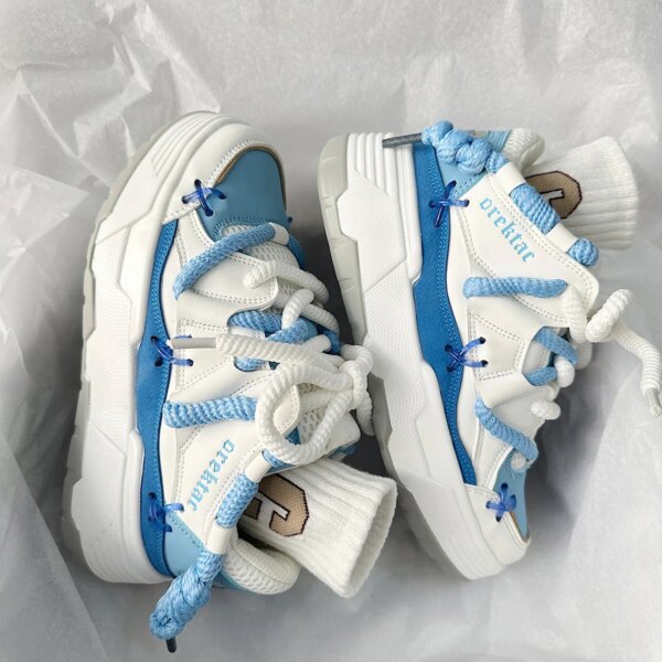 The New Couple's High-rise and Versatile National Fashion Bread Shoes Are Niche Fashion Unisex Board Shoes The New Couple's High-rise and Versatile National Fashion Bread Shoes Are Niche Fashion Unisex Board Shoes