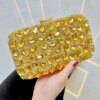 Wholesale Classic Style Square Sparkly Rhinestone Evening Bag Glitter Clutch Diamond Shoulder Purse for Wedding Parties Wholesale Classic Style Square Sparkly Rhinestone Evening Bag Glitter Clutch Diamond Shoulder Purse for Wedding Parties