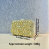 Wholesale Classic Style Square Sparkly Rhinestone Evening Bag Glitter Clutch Diamond Shoulder Purse for Wedding Parties Wholesale Classic Style Square Sparkly Rhinestone Evening Bag Glitter Clutch Diamond Shoulder Purse for Wedding Parties