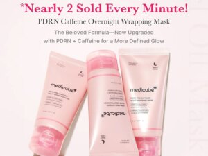 Wholesale Custom Korean Skincare Medicube PDRN Caffeine Night Wrap-On Exfoliating Mask Firming & Hydrating