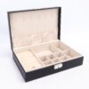 Wholesale Custom Logo Earring Ring Necklace Cases With Lock Jewelry Box Organizer Jewelry Storage PU Leather Jewellery Boxes Wholesale Custom Logo Earring Ring Necklace Cases With Lock Jewelry Box Organizer Jewelry Storage PU Leather Jewellery Boxes