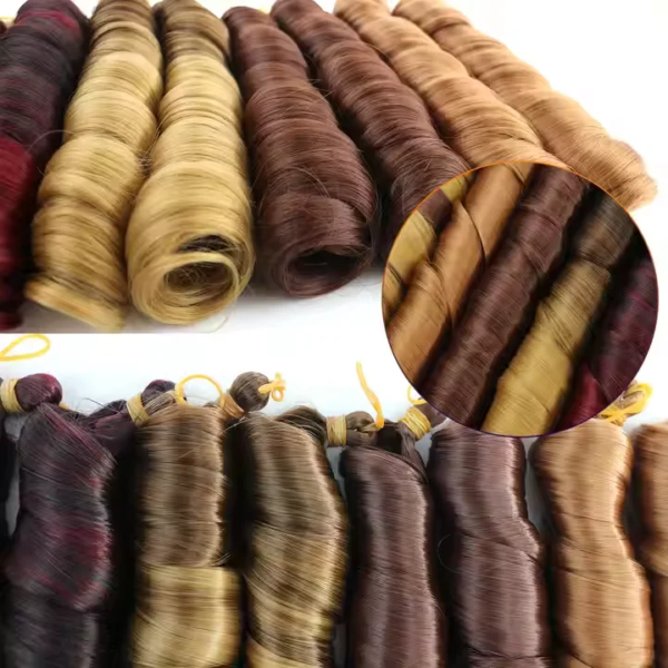 Wholesale French Curls Braiding Hair Smooth Texture Crochet Hair Synthetic Hair Wicks for African Braids 150g 24inch Wholesale French Curls Braiding Hair Smooth Texture Crochet Hair Synthetic Hair Wicks for African Braids 150g 24inch