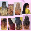 Wholesale French Curls Braiding Hair Smooth Texture Crochet Hair Synthetic Hair Wicks for African Braids 150g 24inch Wholesale French Curls Braiding Hair Smooth Texture Crochet Hair Synthetic Hair Wicks for African Braids 150g 24inch