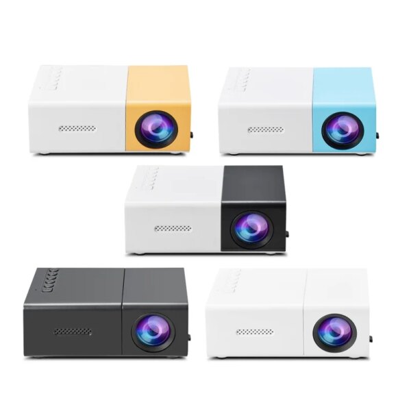 YG300 Home Office LED Projector HD 1080P Mini 3D Laser Beamer 20000 Lumens Brightness Android 11 OS Built-In Short Throw Direct YG300 Home Office LED Projector HD 1080P Mini 3D Laser Beamer 20000 Lumens Brightness Android 11 OS Built-In Short Throw Direct